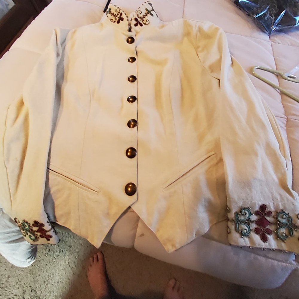 Double D beaded jacket